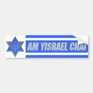 Am Yisrael Chai Bumpersticker