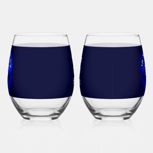 Am Yisrael Chai Wijnglas Zonder Voet (Links)