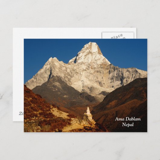 Ama Dablam Briefkaart (Voorkant / Achterkant)