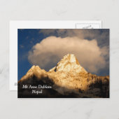 Ama Dablam Crowning Glory Briefkaart (Voorkant / Achterkant)