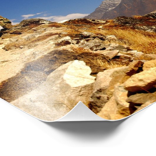 Ama Dablam Foto Afdruk (Hoek)