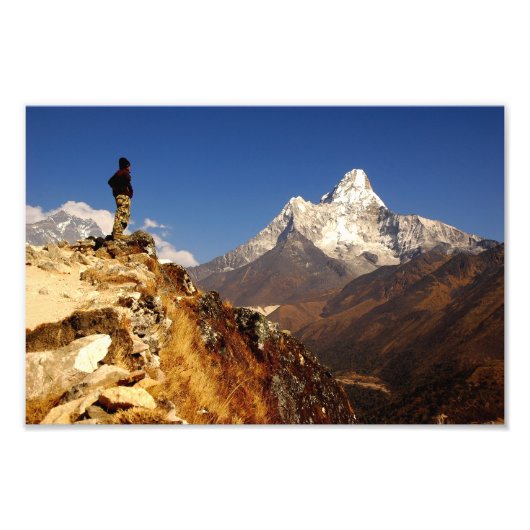 Ama Dablam Foto Afdruk (Voorkant)