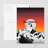 Ama Dablam Nepal Briefkaart (Voorkant / Achterkant)