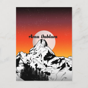 Ama Dablam Nepal Briefkaart
