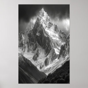 Ama Dablam Peak Top Uitzicht AI Art Poster