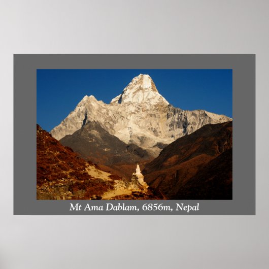 Ama Dablam Poster (Voorkant)