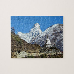 Ama Dablam, Sagarmatha, Everest trail uitzichten/N Legpuzzel