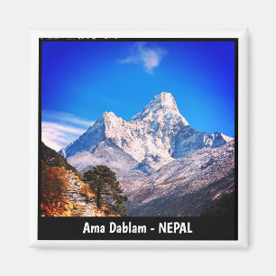 Ama Dablam, Sagarmatha, Everest Trek - Nepal Magneet