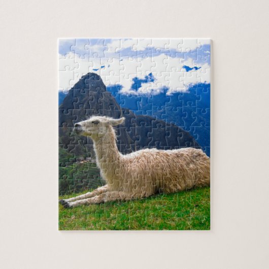 ama in Machu Picchu Legpuzzel (Verticaal)