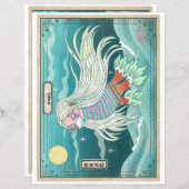 Amabie Healing Spirit アマビエ 疫病退散 (Voorkant / Achterkant)