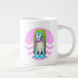 Amabie Japanse Healing Spirit Grote Koffiekop