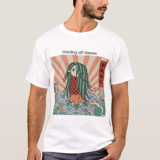 Amabie-Warding off disease T-shirt
