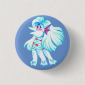 Amabie Yokai spirit Ronde Button 3,2 Cm (Voorkant)