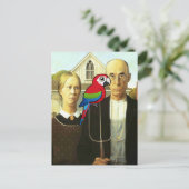 Amacaw Gothic Briefkaart (Staand voorkant)