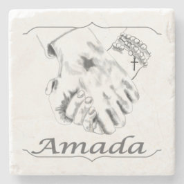 "Amada" Stone Onderzetter