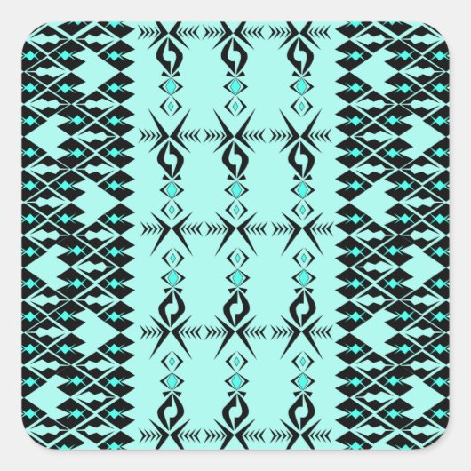 Amadahy ~ Forest Water Vierkante Sticker (Voorkant)