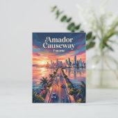 Amador Causeway Panama Briefkaart (Staand voorkant)
