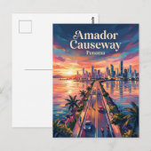 Amador Causeway Panama Briefkaart (Voorkant / Achterkant)