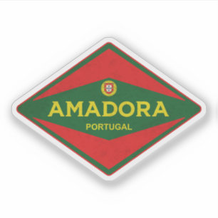 Amadora Portugal Vintage Sticker