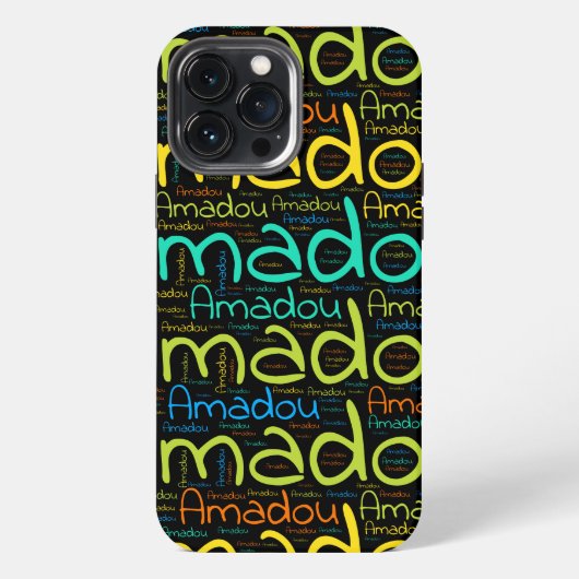 Amadou iPhone Hoesje (Achterkant)