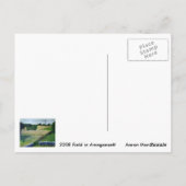 Amagansett Field Briefkaart (Achterkant)