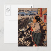 Amakasu Omi no kami Briefkaart (Voorkant / Achterkant)