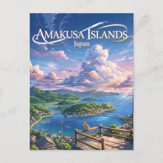 Amakusa-eilanden Japan Briefkaart (Voorkant)