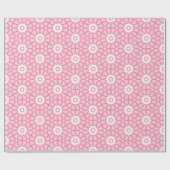 Amal Star Lattice in Pink Cadeaupapier (Vlak)