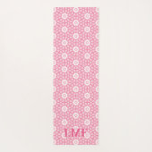 Amal Star Lattice in Pink Personalized Yogamat (Achterkant)