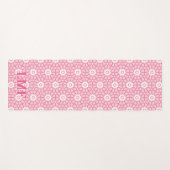 Amal Star Lattice in Pink Personalized Yogamat (Voorkant (horizontaal))