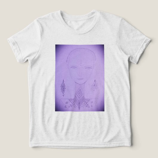 Amal Tri-Blend Shirt (Design voorkant)