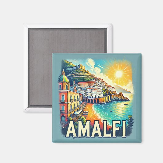 Amalfi 1 magneet (Voorkant / Achterkant)