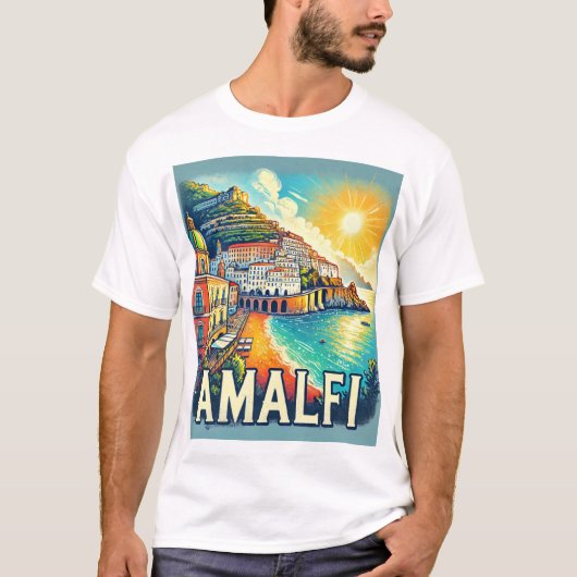 Amalfi 1 t-shirt (Voorkant)
