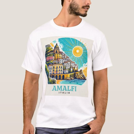 Amalfi 2 t-shirt (Voorkant)