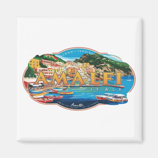 Amalfi 4 magneet (Voorkant)