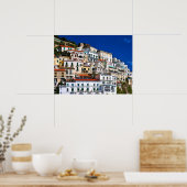 Amalfi Architecture Poster (Keuken)