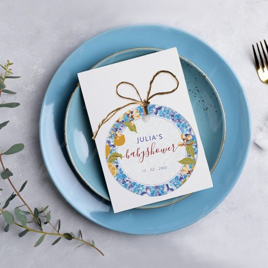 AMALFI BEDANKJES LABELS