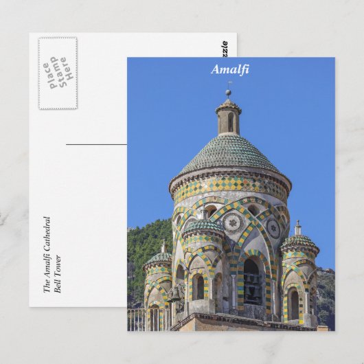 Amalfi Bell Tower Briefkaart (Voorkant / Achterkant)