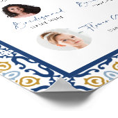 Amalfi Blue Tile ontmoet de Bridesmaids Bride Show Poster (Hoek)