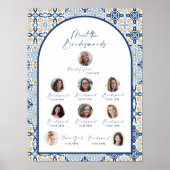 Amalfi Blue Tile ontmoet de Bridesmaids Bride Show Poster (Voorkant)