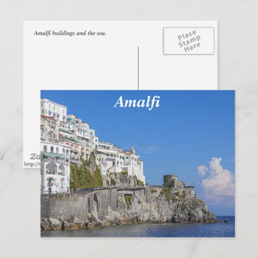 Amalfi Briefkaart (Voorkant / Achterkant)