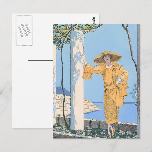 Amalfi by George Barbier Briefkaart (Voorkant / Achterkant)