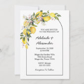 Amalfi Citroen Geel Roze Kaart (Voorkant)