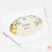 Amalfi Citroen Mediterrane Sticker (Envelop)