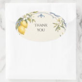Amalfi Citroen Mediterrane Sticker (Tas)