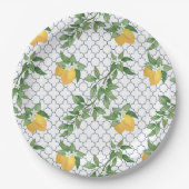 Amalfi Citroen Papierbord Papieren Bordje (Voorkant)