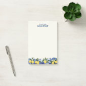 Amalfi-citroen Persoonlijke Italiaanse Citroen Post-it® Notes (Kantoor)