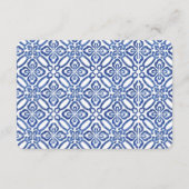 Amalfi citroenen bruiloft goed wensen, accommodati informatiekaartje (Achterkant)