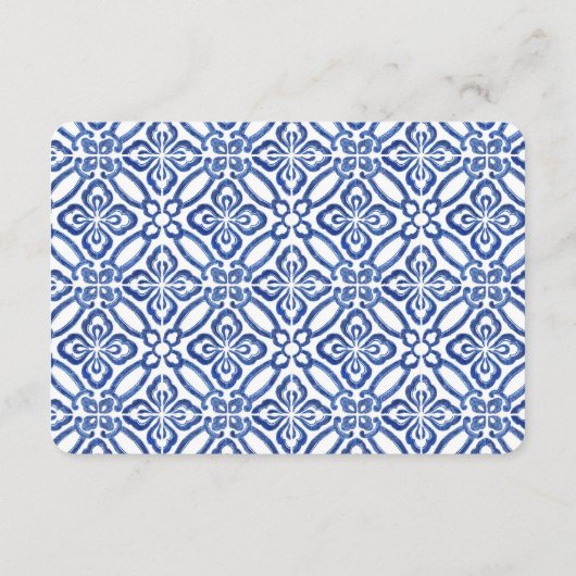 Amalfi citroenen bruiloft goed wensen, accommodati informatiekaartje (Achterkant)