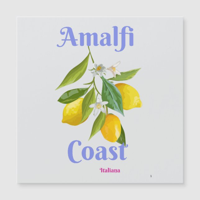 Amalfi coast (Voorkant)